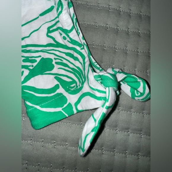 Lilly Pulitzer Lidia 3/4 Sleeve Spearmint Kiss My Tulips oversized XS NWT - Picture 7 of 16